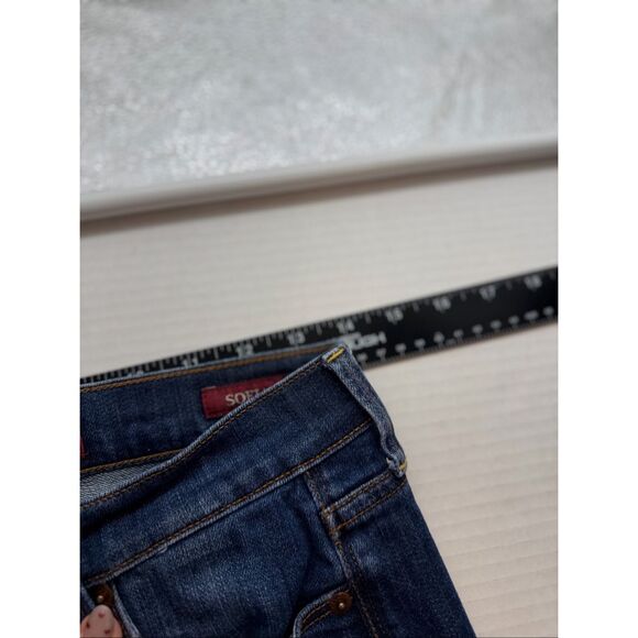 The Lucky Brand Women's Size 27 Medium Wash Blue Sofia Bootcut Jeans Ankle - Picture 5 of 9